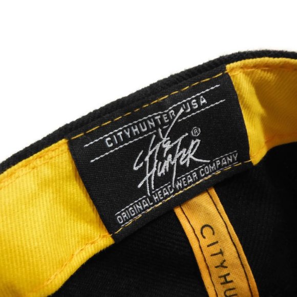 City Hunter Embroidered Pittsburgh Hat w/ Pin - Picture 5 of 8